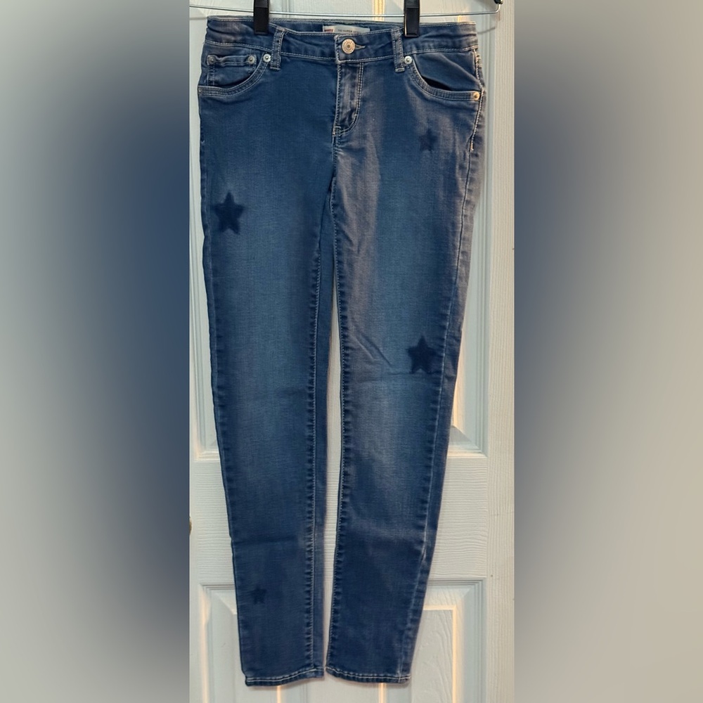 Levi’s 710 Super Skinny Sz 14 Jeans Stars